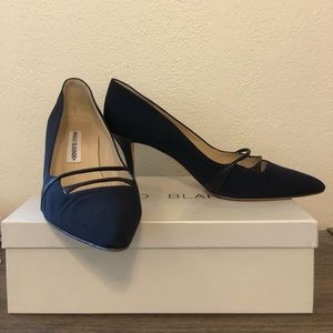 Black Manolo Blahnik Heels